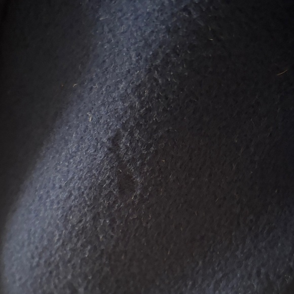 St. John's Bay Royal Blue Pea Coat Wool/Cashmere Blend - Picture 5 of 10